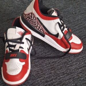 Nike Kids Red and Black Sneakers